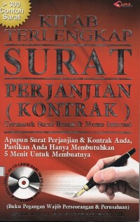 Image of Kitab Terlengkap Surat Perjanjian (Kontrak)