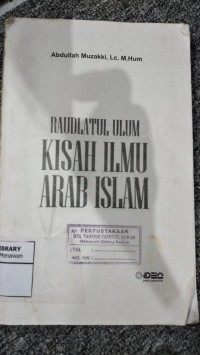 Image of Raudlatul Ulum; Kisah Ilmu Arab Islami